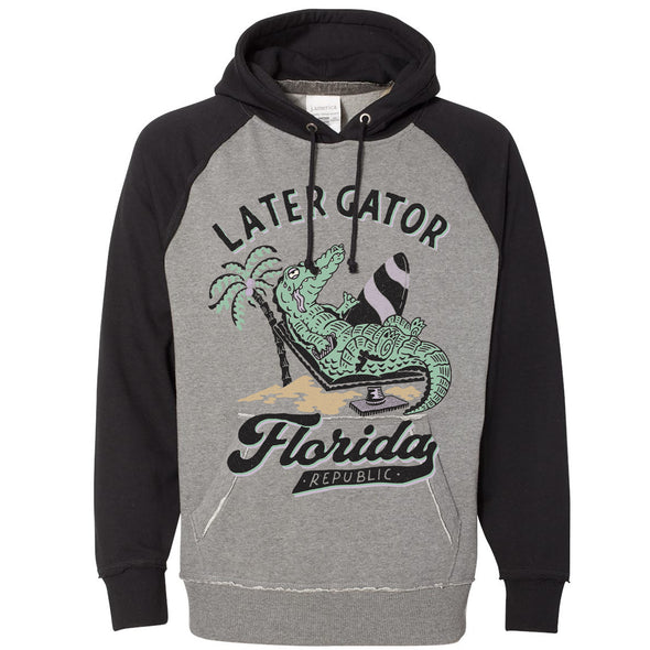 Later Gator Florida Raglan Hoodie