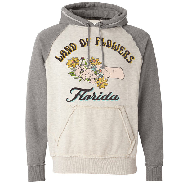 Land of Flowers Florida Raglan Hoodie