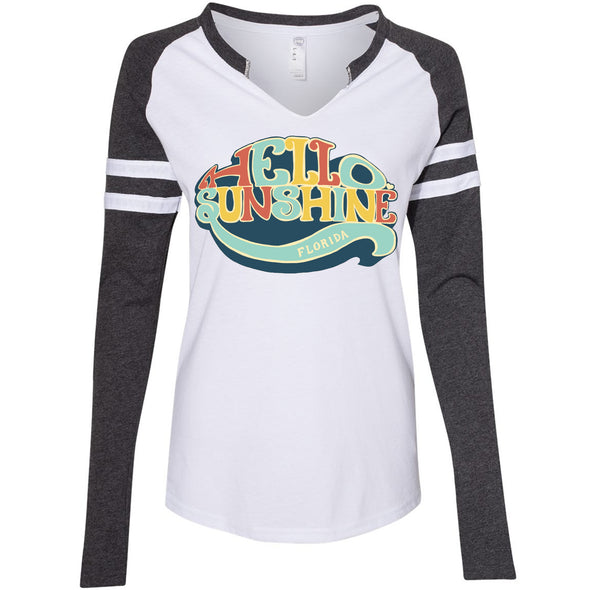 Hello Sunshine Florida Varsity Sweater