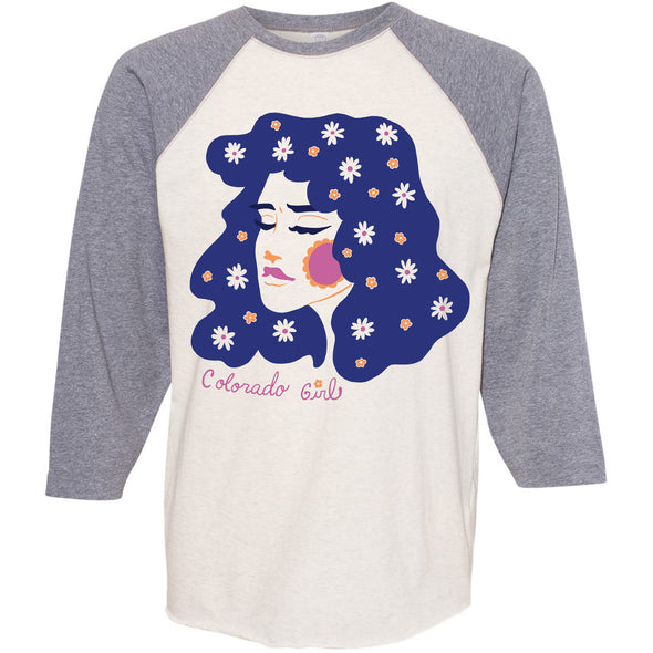 Colorado Girl Baseball Tee