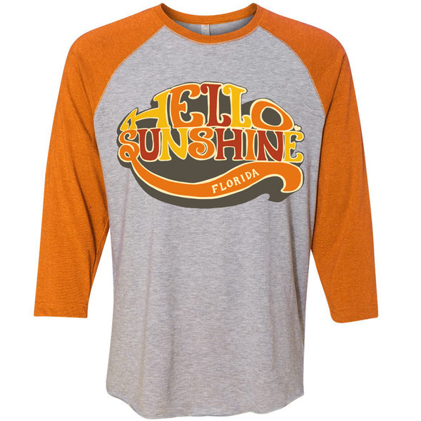 Hello Sunshine Florida Baseball Tee