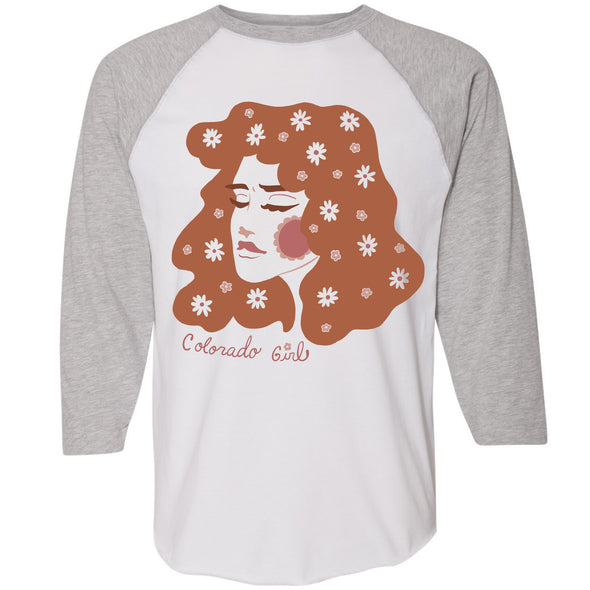 Colorado Girl Baseball Tee