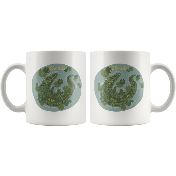 Later Gator FL Grey Ceramic Mug-CA LIMITED