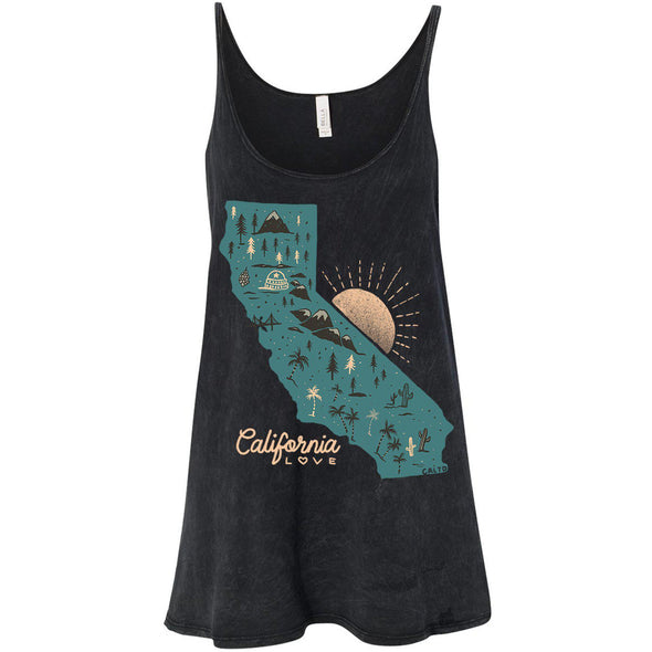 Map CA Love Flowy Tank-CA LIMITED