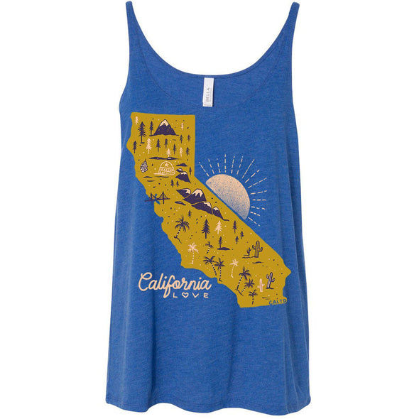 Map CA Love Flowy Tank-CA LIMITED