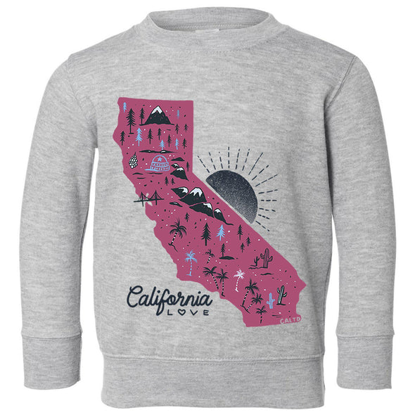 Map CA Love Toddlers Sweater-CA LIMITED