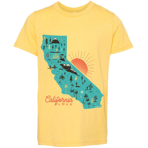 Map CA Love Youth Tee-CA LIMITED