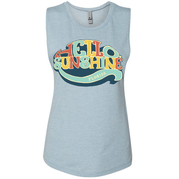 Hello Sunshine Florida Muscle Tank