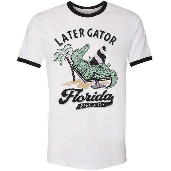 Later Gator Florida Ringer Tee