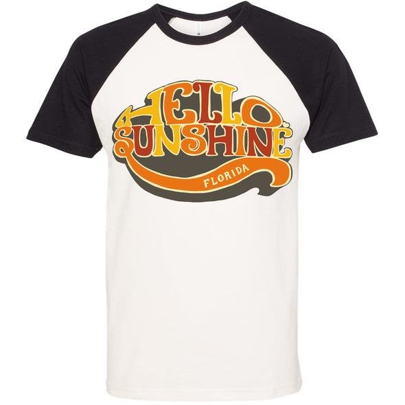 Hello Sunshine Florida Raglan Tee