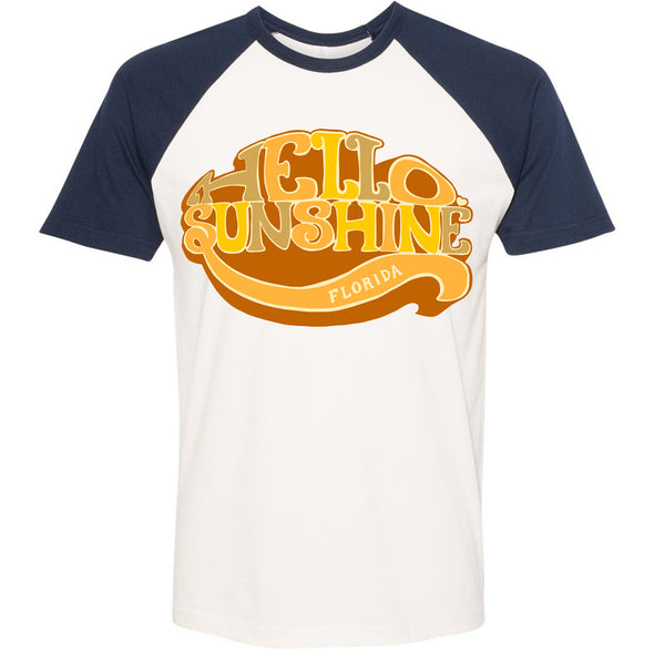 Hello Sunshine Florida Raglan Tee