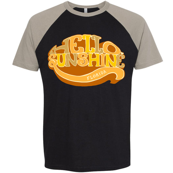 Hello Sunshine Florida Raglan Tee