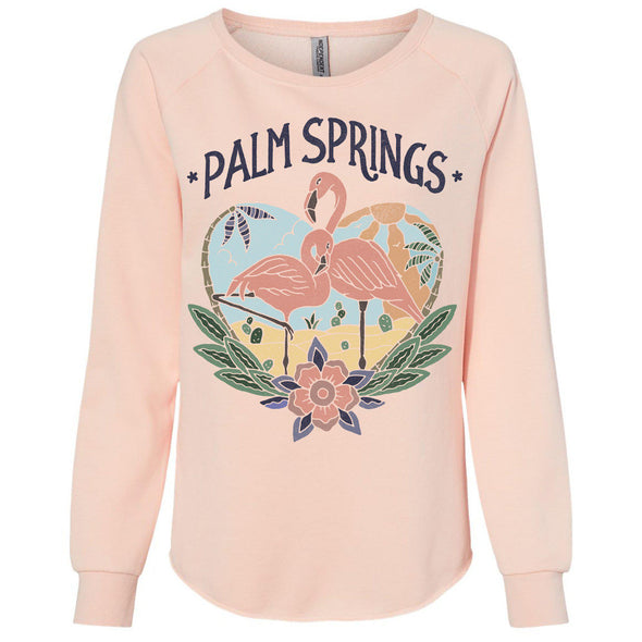 Palm Springs Crewneck Sweatshirt-CA LIMITED