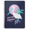 Pelican Paradise Navy Spiral Notebook-CA LIMITED