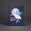 Pelican Paradise Navy Spiral Notebook-CA LIMITED