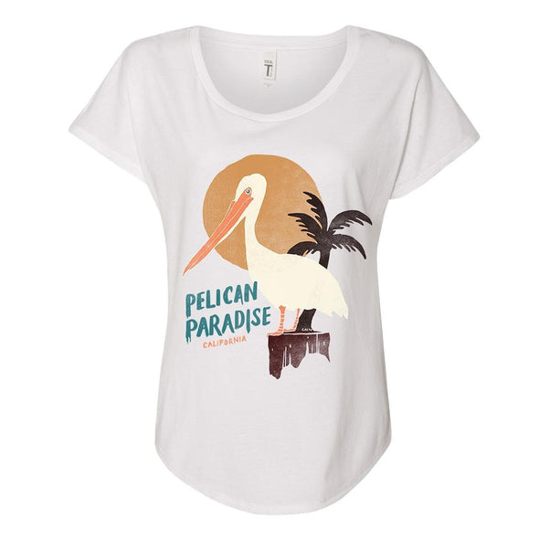 Pelican Paradise White Dolman-CA LIMITED