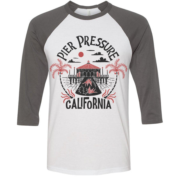 Pier Pressure Baseball Tee-CA LIMITED