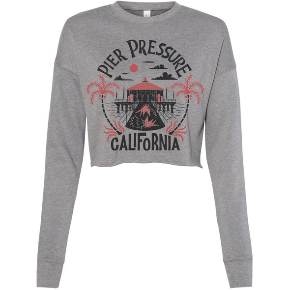 Pier Pressure Cropped Sweater-CA LIMITED