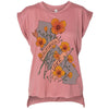 Poppies CA Love Rolled Sleeve Tank-CA LIMITED