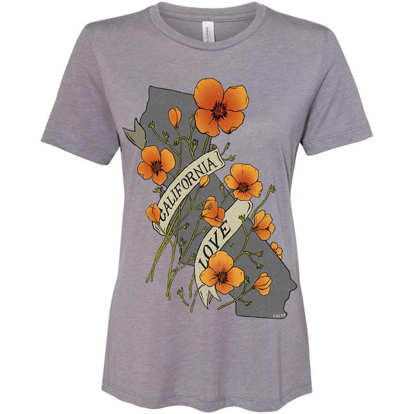 Poppies CA Love Tee-CA LIMITED