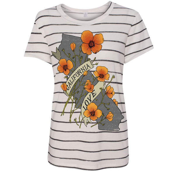 Poppies CA Love Tee-CA LIMITED