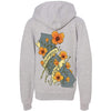 Poppies CA Love Youth Zip Up Hoodie-CA LIMITED