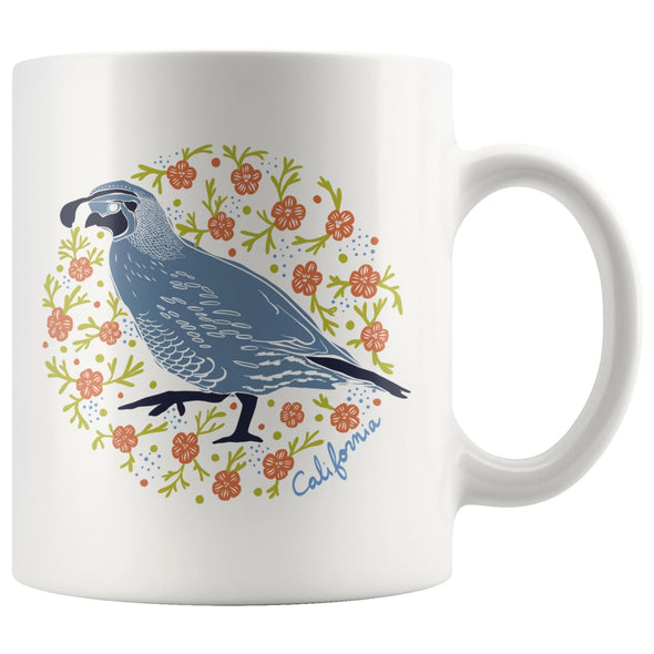 Poppy Quail Mug-CA LIMITED