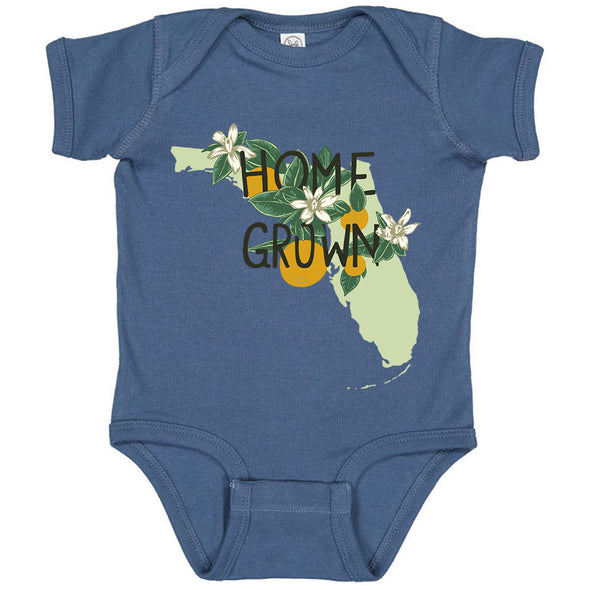 Home Grown Florida Baby Onesie