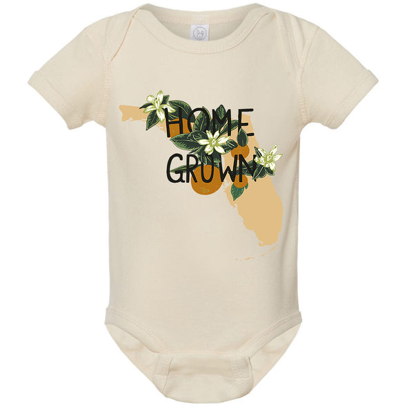 Home Grown Florida Baby Onesie