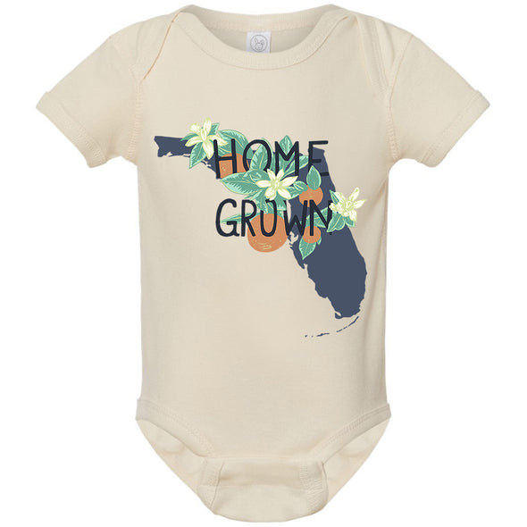 Home Grown Florida Baby Onesie