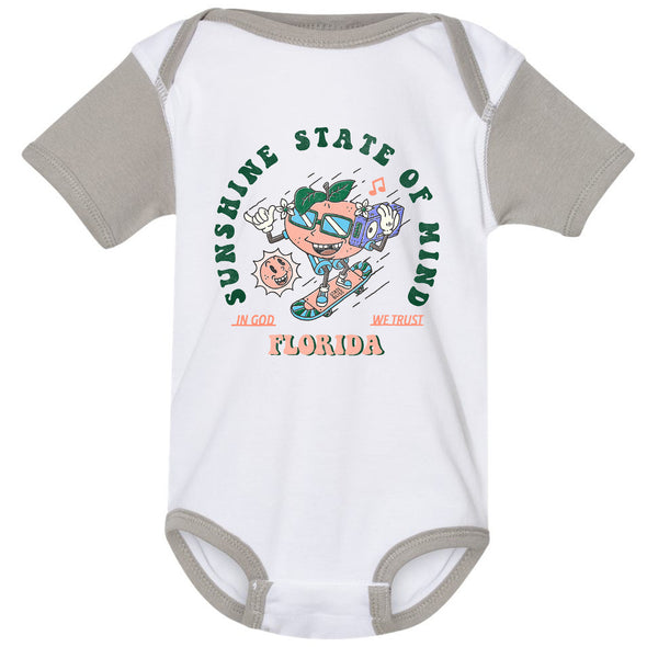 God Trust Florida Baby Onesie