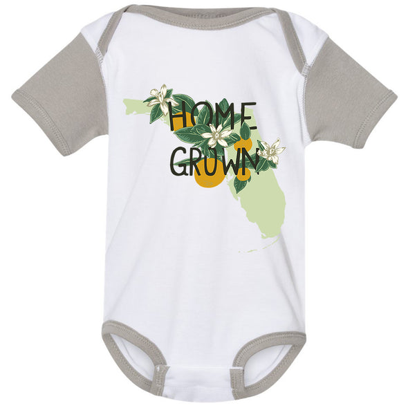 Home Grown Florida Baby Onesie