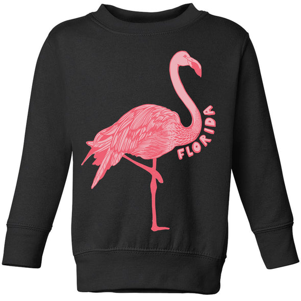 Flamingo Florida Toddlers Sweater