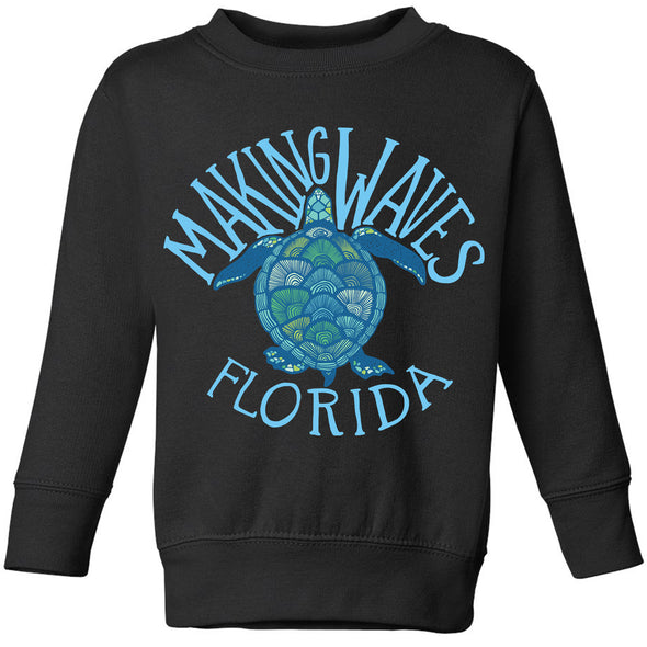 Sea Turtle Florida Toddlers Sweater