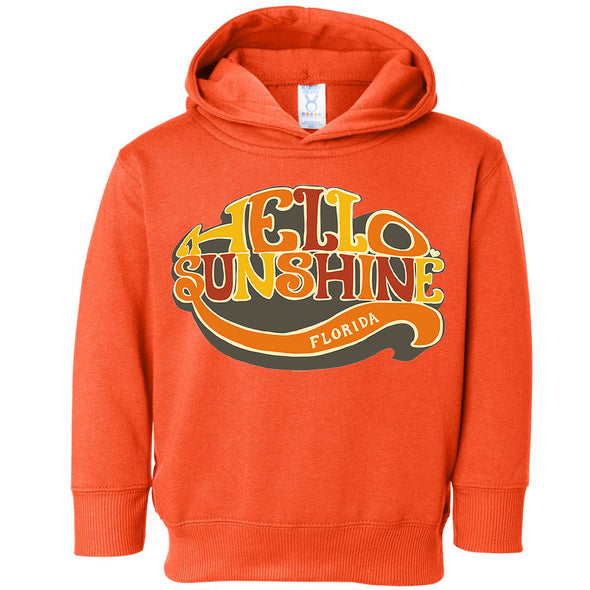 Hello Sunshine Florida Toddlers Hoodie