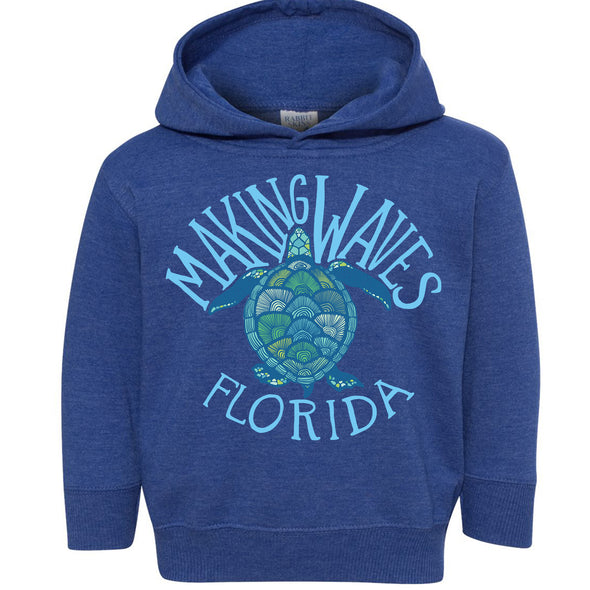 Sea Turtle Florida Toddlers Hoodie