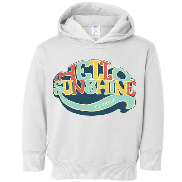 Hello Sunshine Florida Toddlers Hoodie