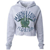 Sea Turtle FL Cropped Hoodie-CA LIMITED