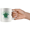 Sea Turtle FL Green Ceramic Mug-CA LIMITED