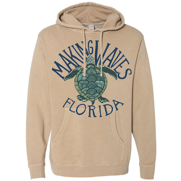 Sea Turtle FL Pullover Hoodie-CA LIMITED