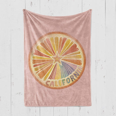 Starburst Orange Blanket-CA LIMITED