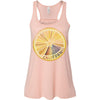 Starburst Orange Flowy Tank-CA LIMITED