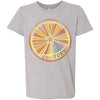 Starburst Orange Youth Tee-CA LIMITED