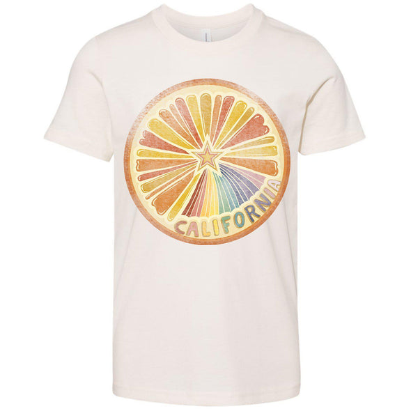 Starburst Orange Youth Tee-CA LIMITED