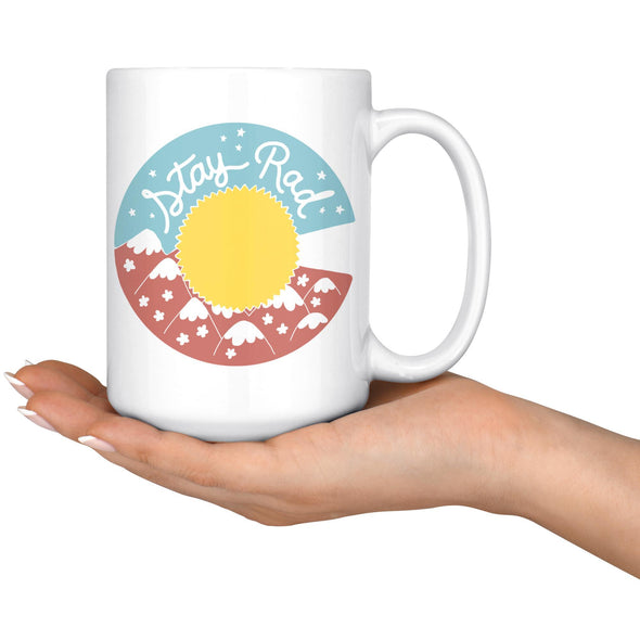 Stay Rad Cute CO Ceramic Mug-CA LIMITED