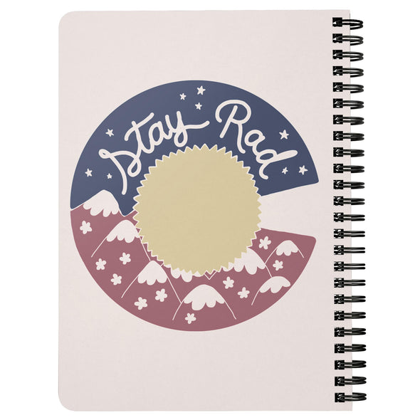 Stay Rad Cute CO Spiral Notebook-CA LIMITED
