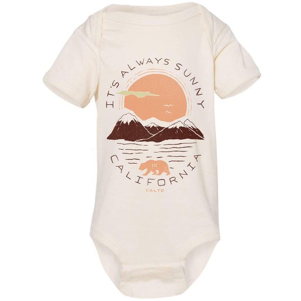 Sunny California Baby Onesie-CA LIMITED