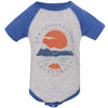 Sunny California Baseball Baby Onesie-CA LIMITED