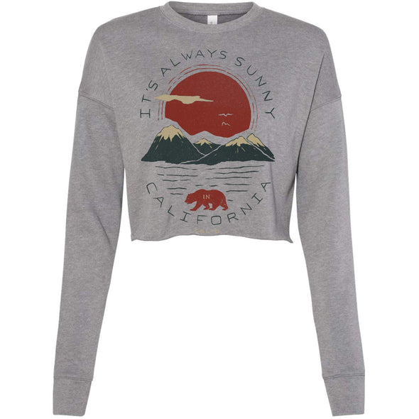 Sunny California Cropped Sweater-CA LIMITED