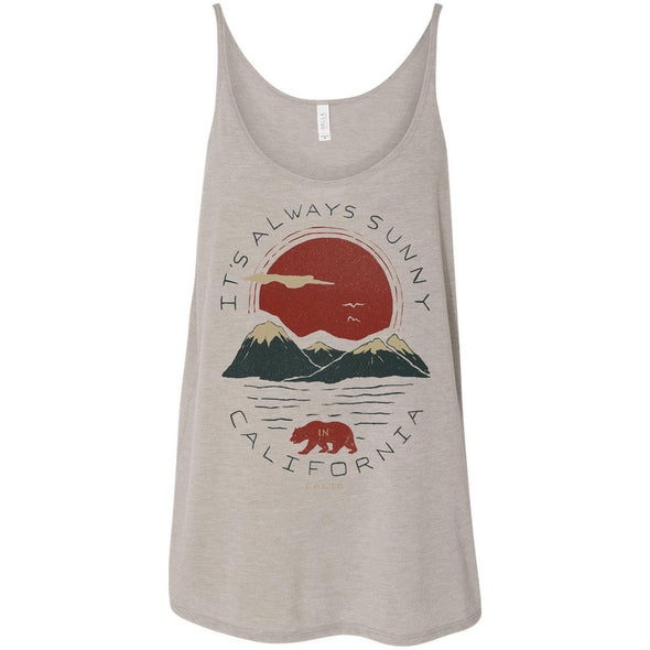 Sunny California Flowy Tank-CA LIMITED